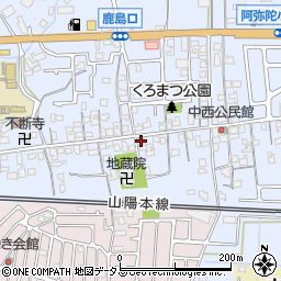 兵庫県高砂市阿弥陀町阿弥陀2531周辺の地図