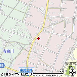 静岡県浜松市浜名区東美薗260周辺の地図