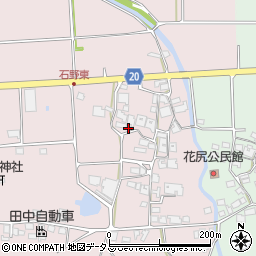 兵庫県三木市別所町石野489周辺の地図