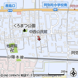 兵庫県高砂市阿弥陀町阿弥陀1469周辺の地図