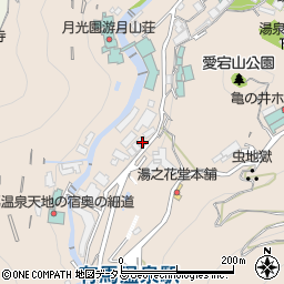 兵庫県神戸市北区有馬町1563周辺の地図