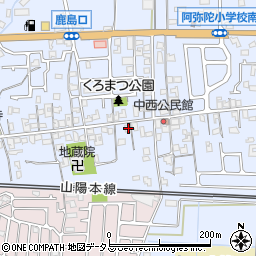 兵庫県高砂市阿弥陀町阿弥陀1535周辺の地図