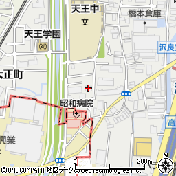 ステーションハイツ南茨木周辺の地図