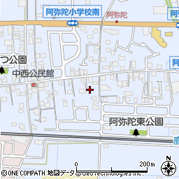 兵庫県高砂市阿弥陀町阿弥陀1426周辺の地図