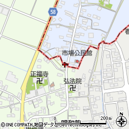 静岡県袋井市上山梨925-5周辺の地図