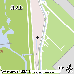兵庫県伊丹市中村井ノ下周辺の地図