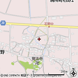 兵庫県三木市別所町石野756周辺の地図