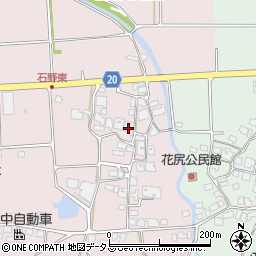 兵庫県三木市別所町石野491周辺の地図