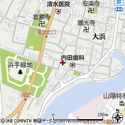 兵庫県姫路市飾磨区須加102周辺の地図