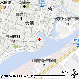 兵庫県姫路市飾磨区須加174周辺の地図