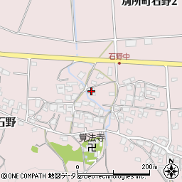 兵庫県三木市別所町石野755周辺の地図