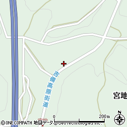 岡山県加賀郡吉備中央町宮地106周辺の地図