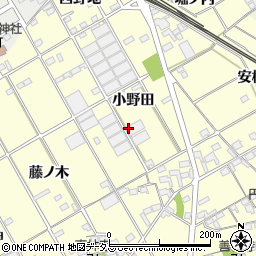 愛知県豊川市平井町周辺の地図