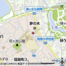 兵庫県伊丹市瑞穂町3丁目56周辺の地図