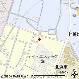 静岡県浜松市浜名区善地109周辺の地図