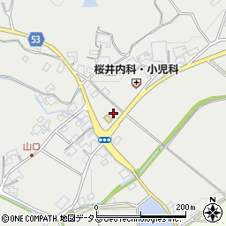 岡山県赤磐市山口183周辺の地図