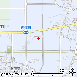 兵庫県三木市別所町西這田1丁目周辺の地図