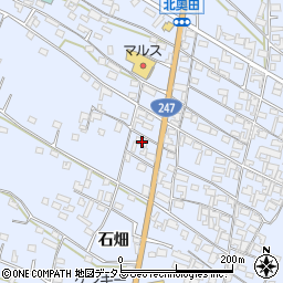 愛知県知多郡美浜町奥田石畑102周辺の地図