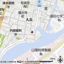 兵庫県姫路市飾磨区須加159周辺の地図