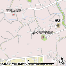 静岡県掛川市家代1651周辺の地図