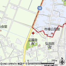 静岡県袋井市上山梨1007周辺の地図