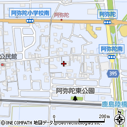 兵庫県高砂市阿弥陀町阿弥陀1269周辺の地図