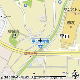 静岡県浜松市浜名区平口3093周辺の地図