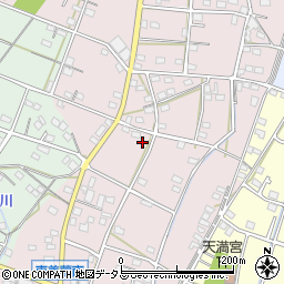 静岡県浜松市浜名区東美薗265周辺の地図