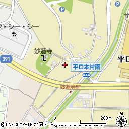静岡県浜松市浜名区平口3126周辺の地図