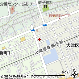兵庫県姫路市大津区恵美酒町1丁目117周辺の地図