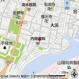 兵庫県姫路市飾磨区須加126周辺の地図