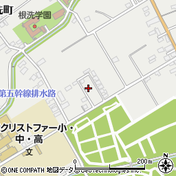 静岡県浜松市中央区根洗町732周辺の地図