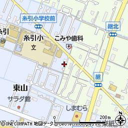 兵庫県姫路市東山54周辺の地図