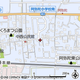 兵庫県高砂市阿弥陀町阿弥陀1438周辺の地図