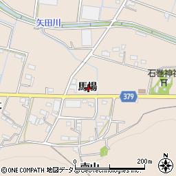 愛知県豊橋市石巻町馬場周辺の地図