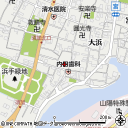 兵庫県姫路市飾磨区須加92周辺の地図