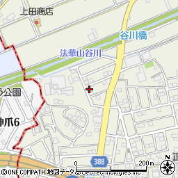 兵庫県加古川市西神吉町岸790-21周辺の地図