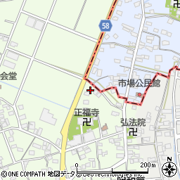 静岡県袋井市上山梨1011-1周辺の地図