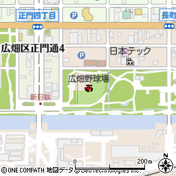 姫路市立広畑野球場周辺の地図