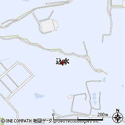 愛知県知多郡美浜町奥田込水周辺の地図