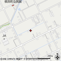 静岡県浜松市中央区根洗町1227周辺の地図