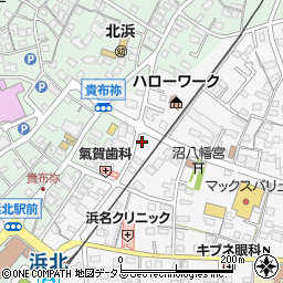 静岡県浜松市浜名区沼222周辺の地図