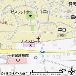 静岡県浜松市浜名区平口2633周辺の地図
