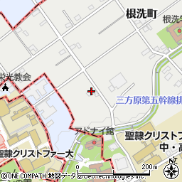 静岡県浜松市中央区根洗町633周辺の地図