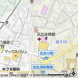 静岡県浜松市浜名区西美薗29周辺の地図