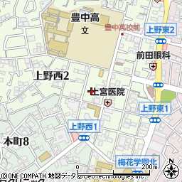 小規模多機能型居宅介護事業所ウラノ・ハレラマヒナ上野周辺の地図