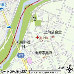 静岡県袋井市上山梨1438-3周辺の地図