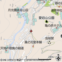 兵庫県神戸市北区有馬町960周辺の地図