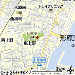 愛知県蒲郡市形原町東上野6-2周辺の地図