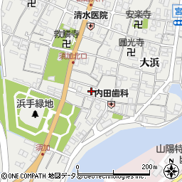兵庫県姫路市飾磨区須加56周辺の地図